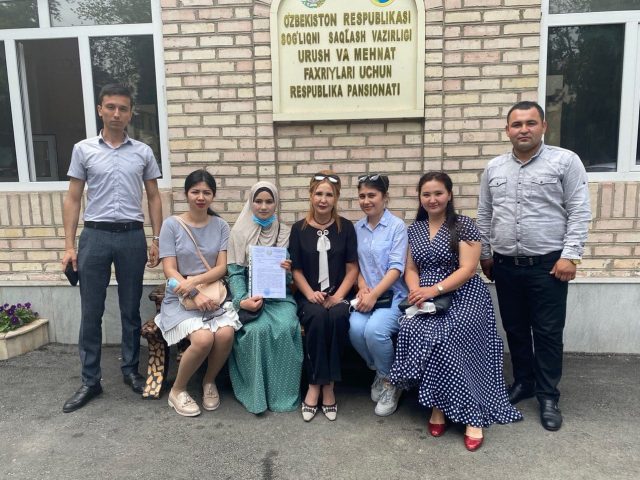 Кафедра ходимлари уруш ва мехнат фахрийлари пансионатига ташриф буюришдилар! Кафедра ходимлари уруш ва мехнат фахрийлари пансионатига ташриф буюришдилар!